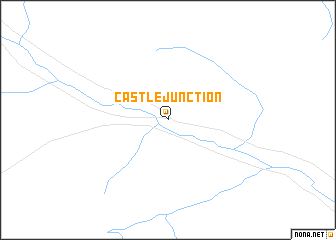 map of Castle Junction