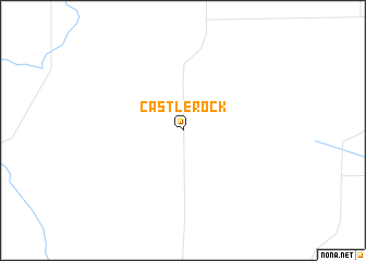 map of Castle Rock