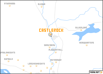 map of Castle Rock