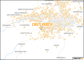 map of Castle Rock