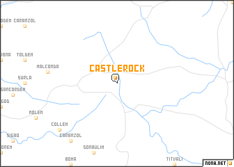 map of Castle Rock