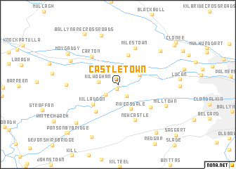 map of Castletown