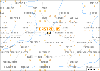 map of Castrelos