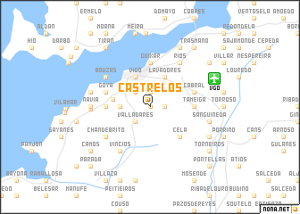 map of Castrelos