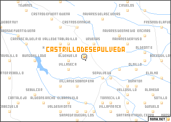 map of Castrillo de Sepúlveda