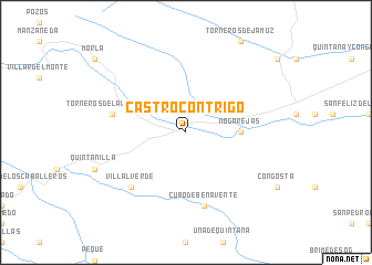 map of Castrocontrigo