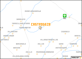 map of Castrodeza