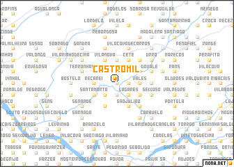 map of Castromil