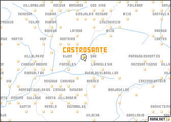 map of Castrosante