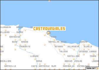 map of Castro-Urdiales