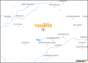 map of Casubero