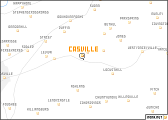 map of Casville