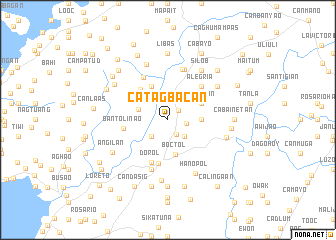 map of Catagbacan