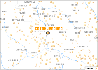 map of Catahue Pampa