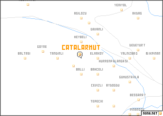 map of Çatalarmut