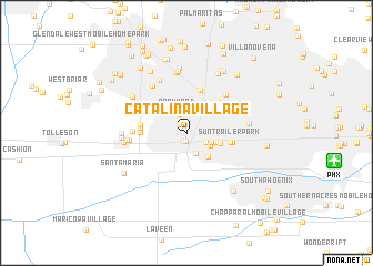 map of Catalina Village