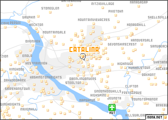 map of Catalina