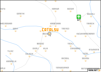 map of Çatalsu