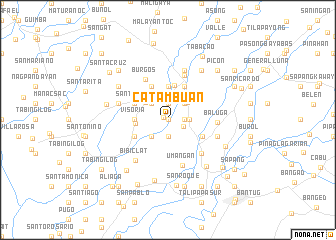 map of Catambuan