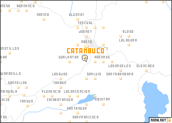 map of Catambuco
