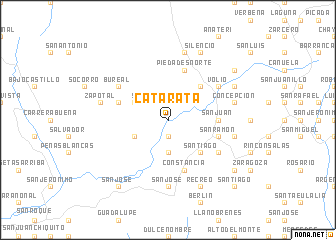 map of Catarata