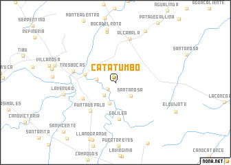 map of Catatumbo