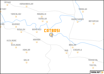 map of Çatbaşı