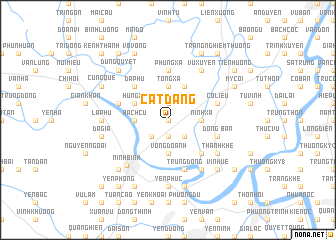map of Cát Ðằng