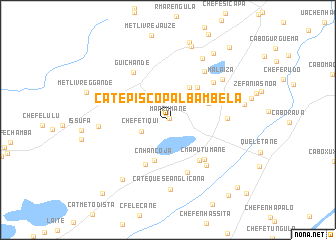 map of Cat. Episcopal Bambela
