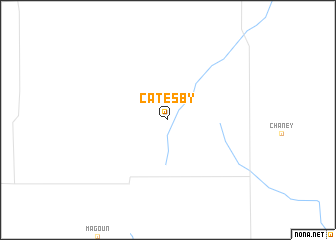 map of Catesby