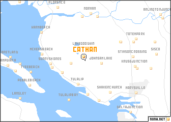 map of Cathan