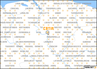 map of Catim
