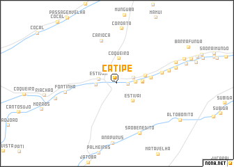 map of Catipé