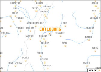 map of Catlobong