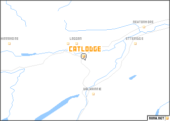 map of Catlodge