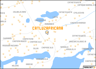 map of Cat. Luz Africana