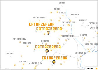 map of Cat. Nazerena
