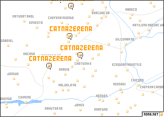 map of Cat. Nazerena
