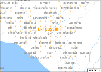 map of Ca Toussaint