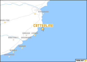 map of Catterline