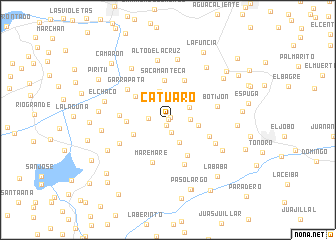map of Catuaro