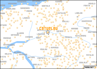 map of Caturlau