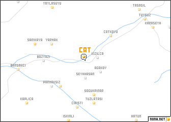 map of Çat