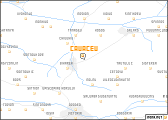 map of Cauaceu