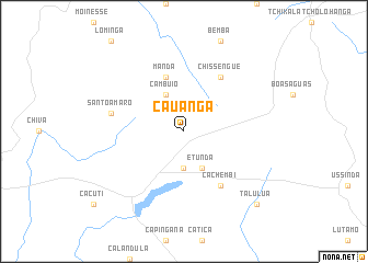 map of Cauanga