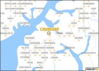map of Cauaruar