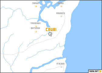 map of Caubi