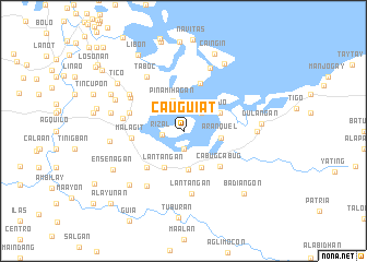 map of Cauguiat