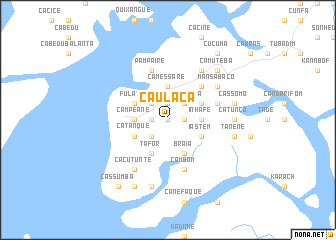 map of Caulaca