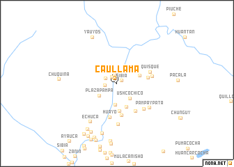 map of Caullama